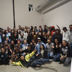 Members of the 2018-19 SolarCorps Fellowship cohort smile for a group photo
